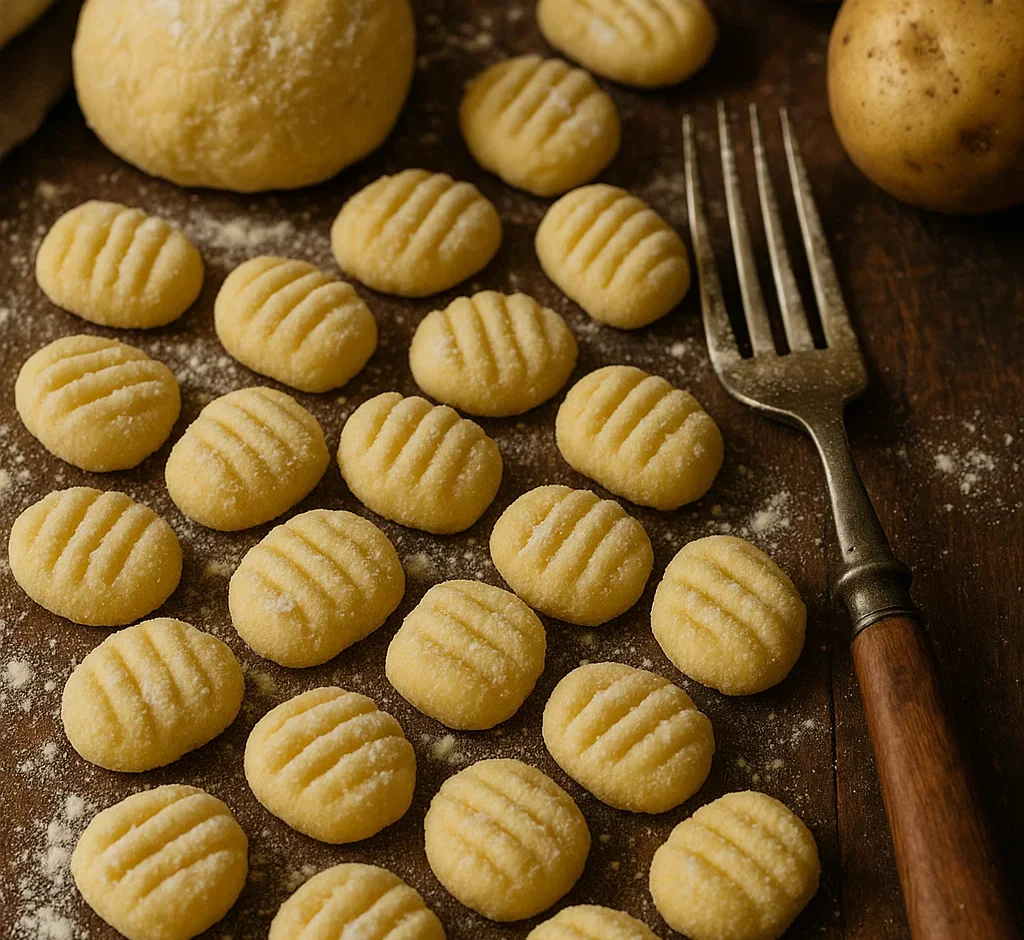 “These little potato pillows melt in your mouth—and if you’ve never made gnocchi before, don’t worry. I messed up my first batch too. Let’s do it together, step by step.”