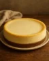 Classic New York Cheesecake – Rich and Creamy Dessert with Sour Cream Topping