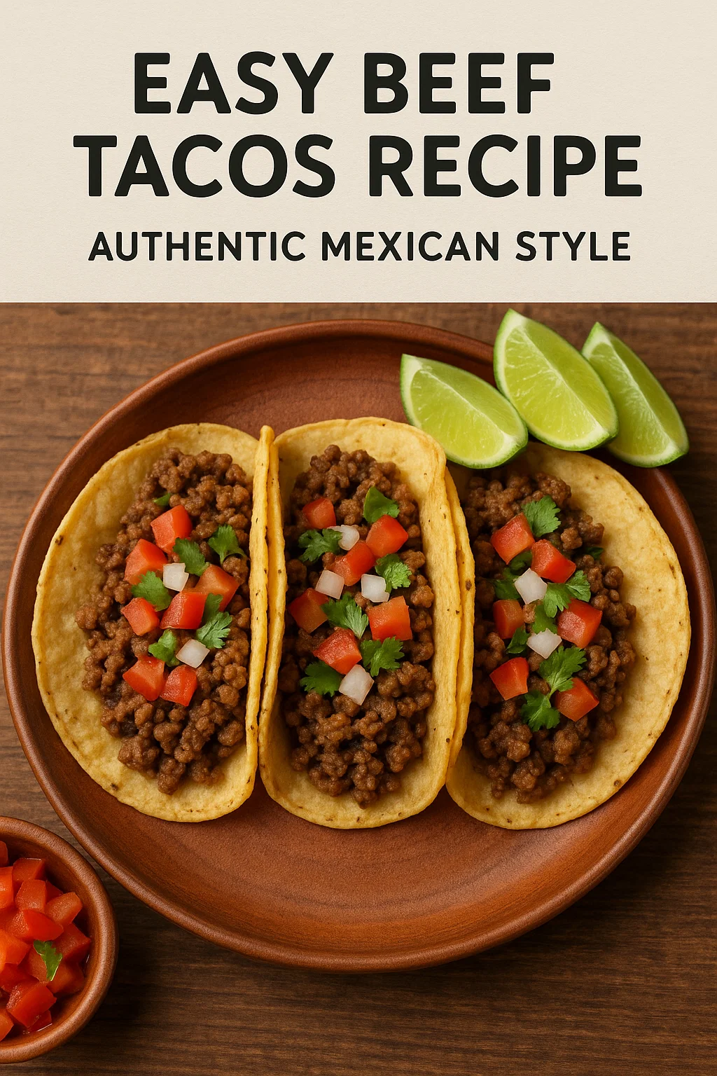 Easy Beef Tacos Recipe – Authentic Mexican Style